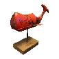 Whale on wooden stand(5969)