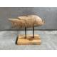 Fish teak Su 35x12H30cm(80337)