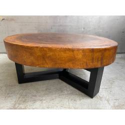 Coffeetable Su brown D70H30cm