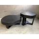 Coffeetable Su black D60H45cm