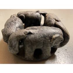 Elephant circle ceramics (80096)