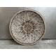 Plate carved D50cm (80082)