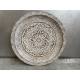 Plate carved D50cm (80082)