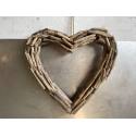 Heart driftwood open(80262)