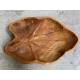 Teak tray leave 26x40cm