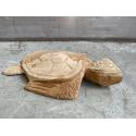 Turtle teak D45cm