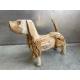 Dog teak H50cm (80371)