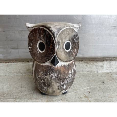 Owl wood grey H20 (3939)