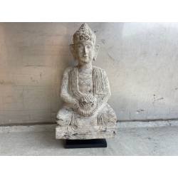 Buddha zit 40xH85cm(80289)