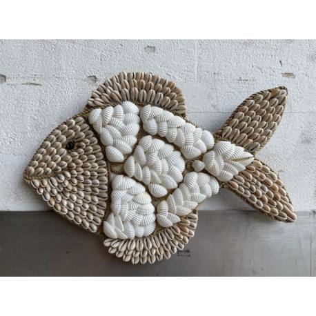 Fish hang shell 20x35cm(80327)