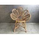 Chair rotan Flower (80195)