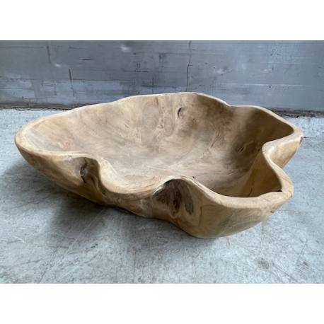 Bowl teak D40H10cm(3148)