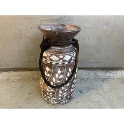 Himachal pot decor L (80382)