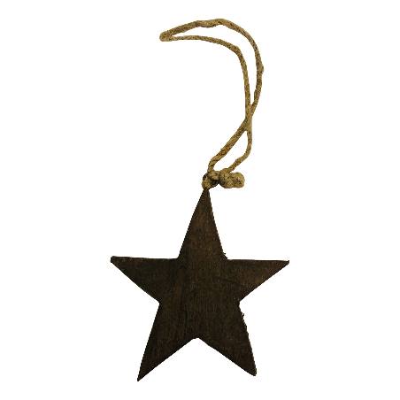 Star old wood hang 10x10(3019)