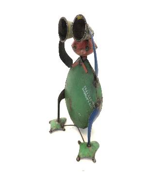 Frog sitting telescoop H28(3051)