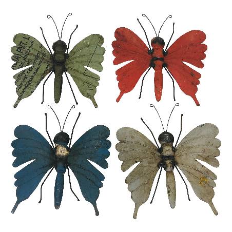 Butterfly walldeco 28xH30cm