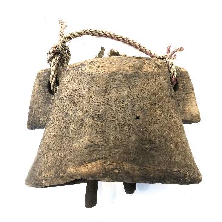 Wooden cow bell big (7904)