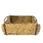 Wooden brick with ears 30x15H9cm.