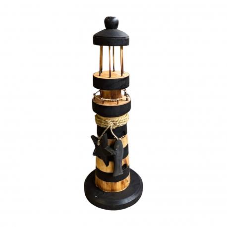 Lighthouse black 35cm(802790