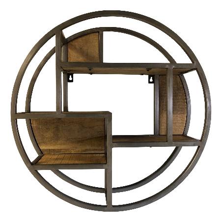 Round wallshelve D60 steel (3065)