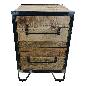 Seva bedside 2-draw. (3077)