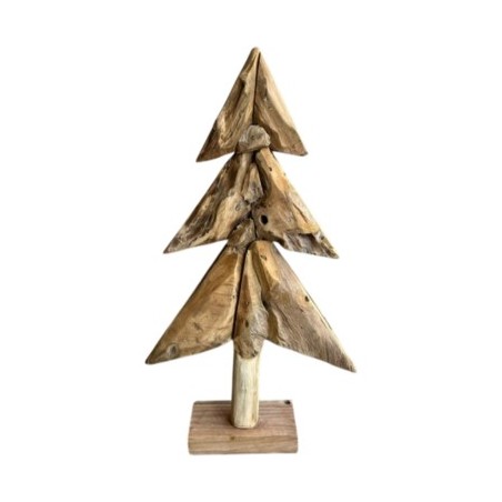 Christmastree teak 30x40xH80 (7256)