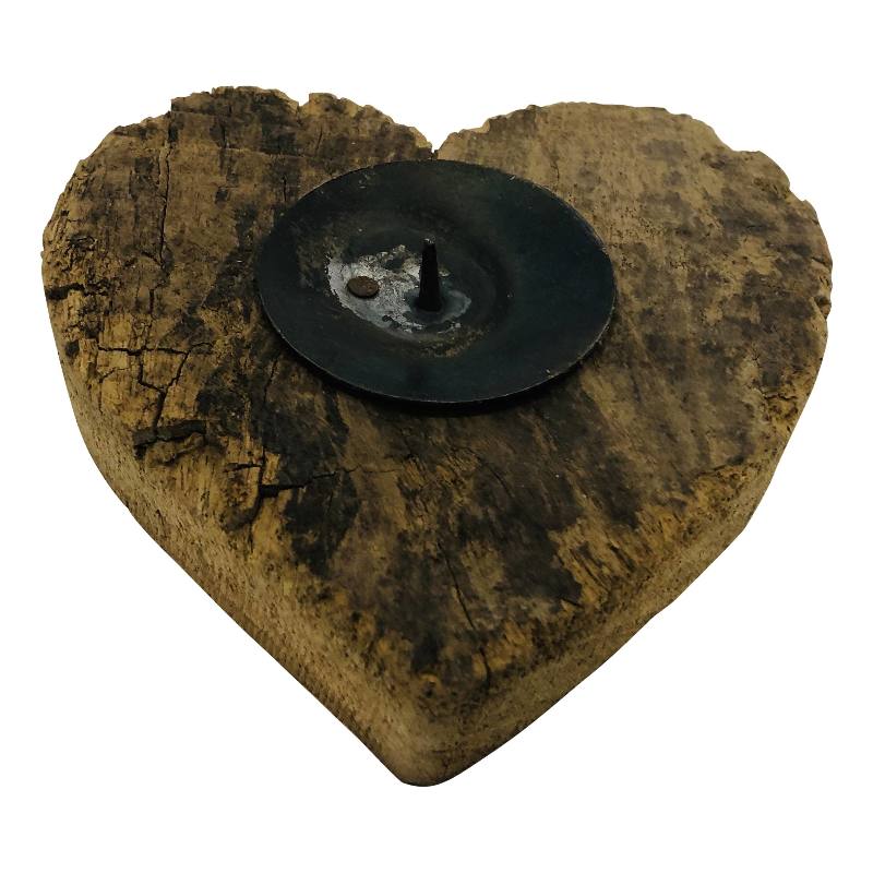 Heart candleh with cup(3079)