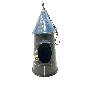 Birdhouse iron round H35(3082)