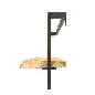 1 shelve wandrek 24x40H30cm(3103)