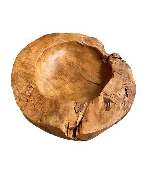 Bowl teak D40cm(3126)