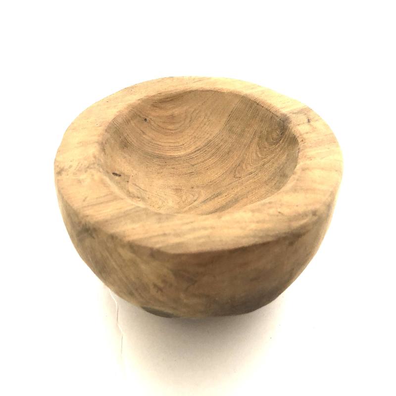 Small bowl teak D20H5cm(3134)