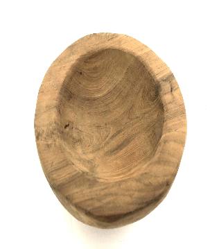 Small bowl teak D16H6cm(3134)