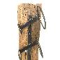 3-bottle holder on stand teak(3135)