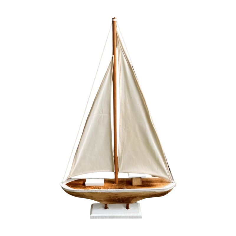 Zeilboot 40x8 H60 cm (7756)