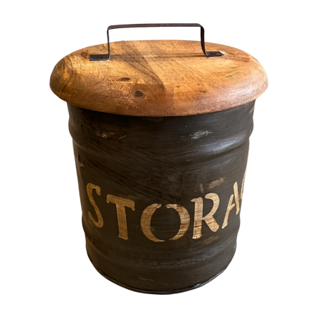 Storagebox wooden lid M 20x25cm (7865)