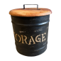 Holz-Aufbewahrungsbox mit Deckel L 25x32 cm (7866)