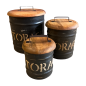 Holz-Aufbewahrungsbox mit Deckel L 25x32 cm (7866)