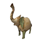 Elefant Old-Eisen 35x40 cm. (7871)